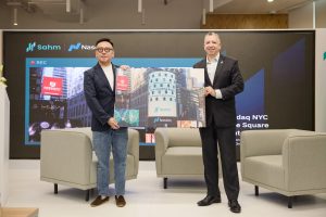 Sahm Capital Becomes the First CMA-Licensed Financial Company to Collaborate with Nasdaq Data, Featured on Times Square