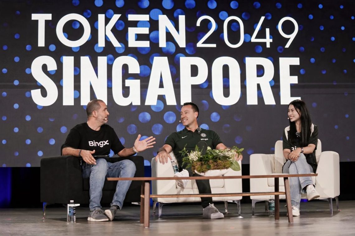 BingX وجون تيري يتعاونان لتقديم دليل النجاح في مؤتمر TOKEN2049 في سنغافورة