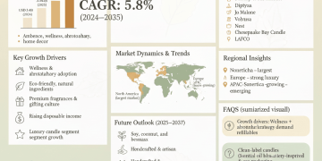 Scented Candles Market Battles 5.8% CAGR Amid Global Trade Tensions